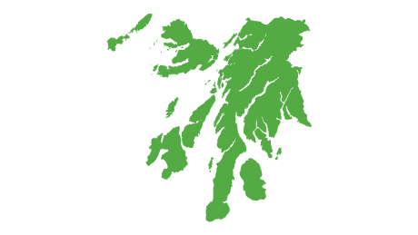 Argyll and Bute map