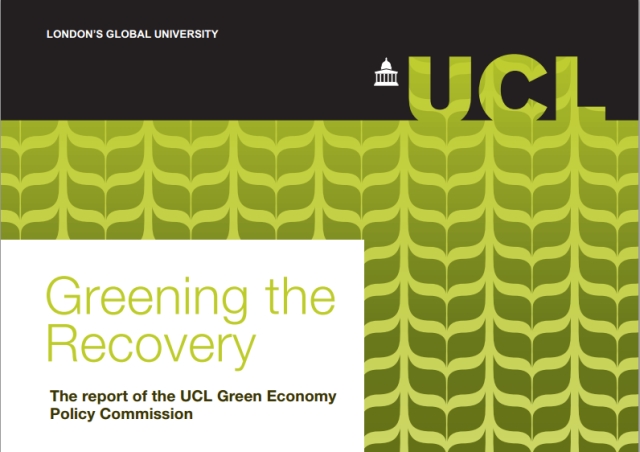 Greening the Recovery