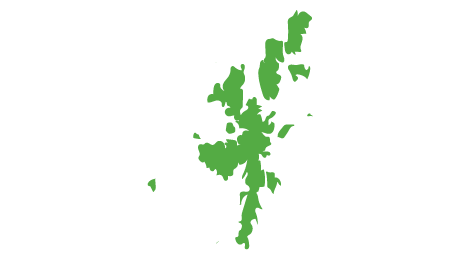 Shetland map