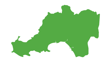 West Glamorgan map
